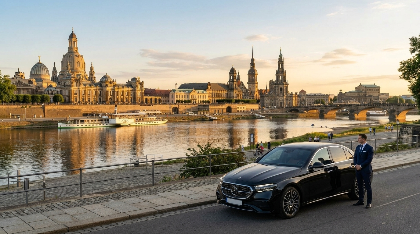 Prague to Dresden, private transfer