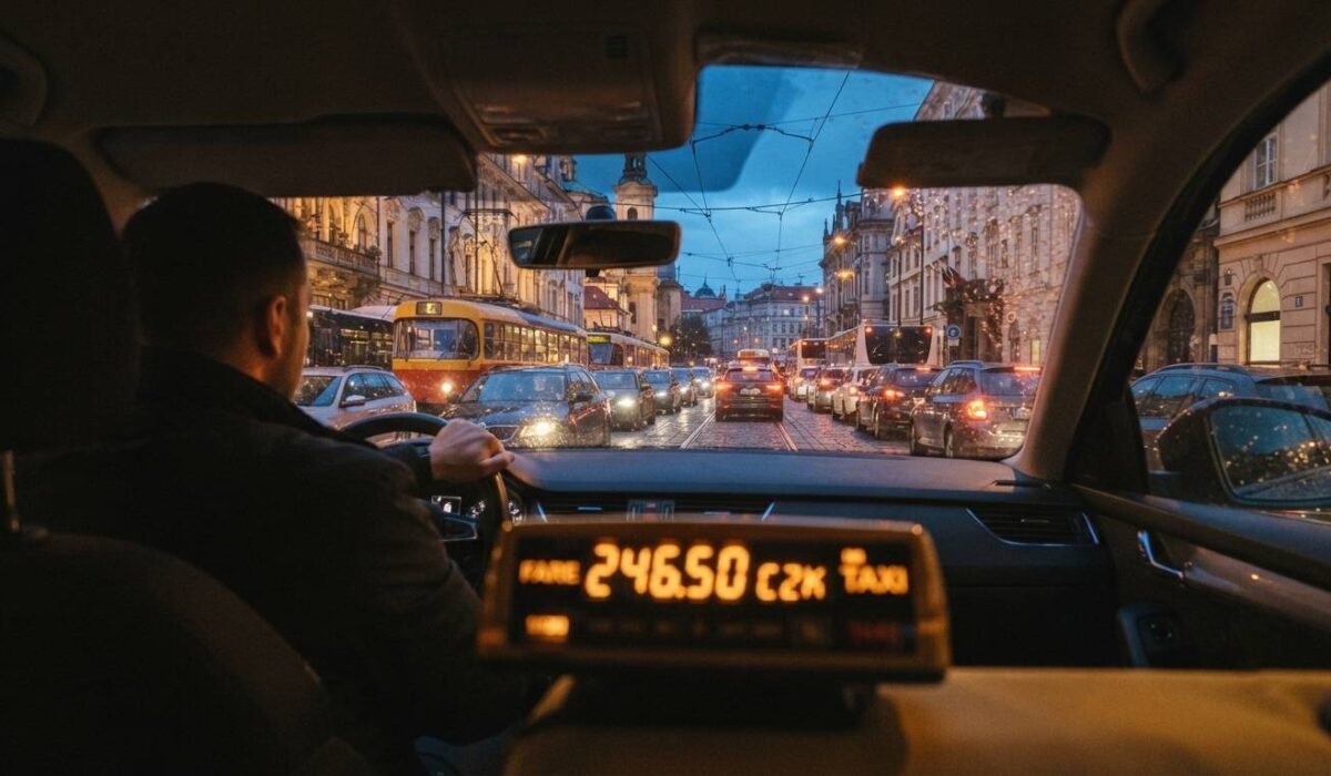 Prague taxi fixed price