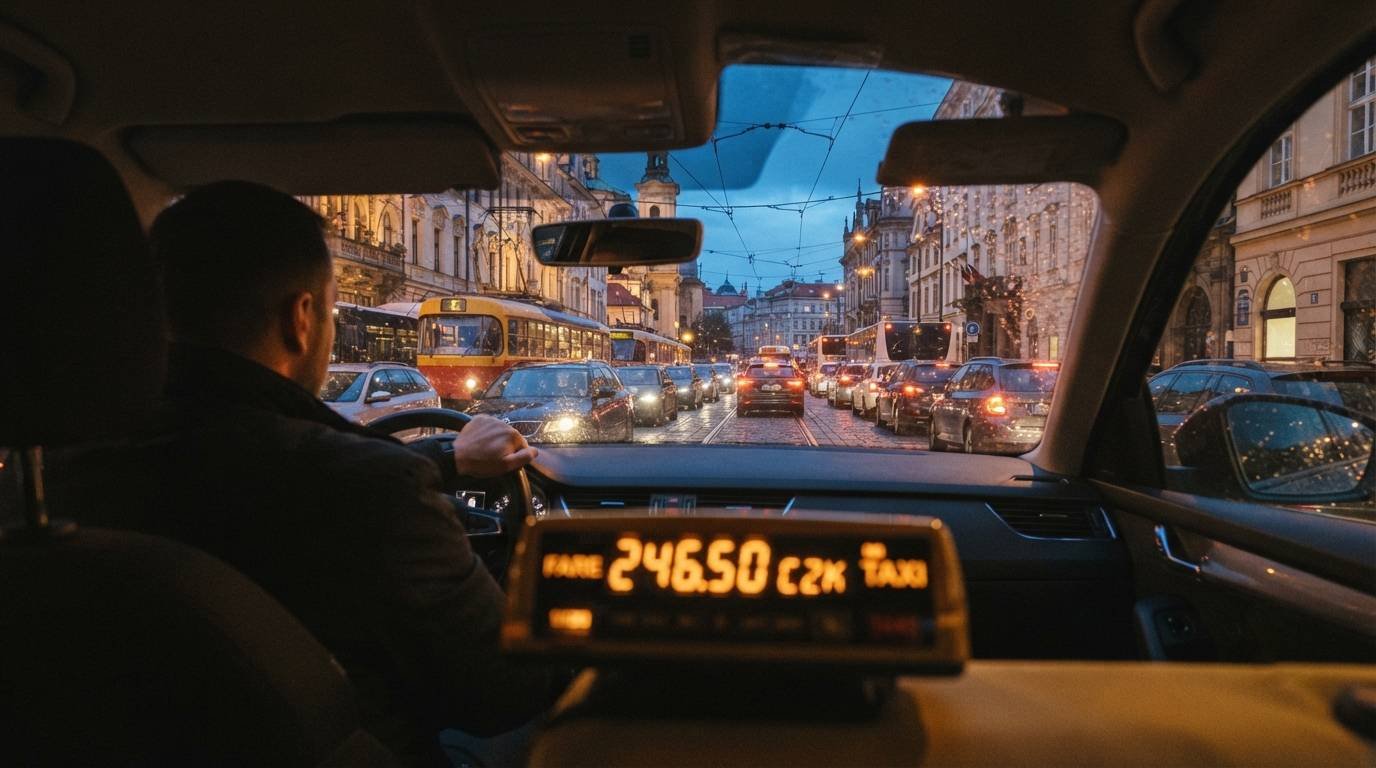 Prague taxi fixed price