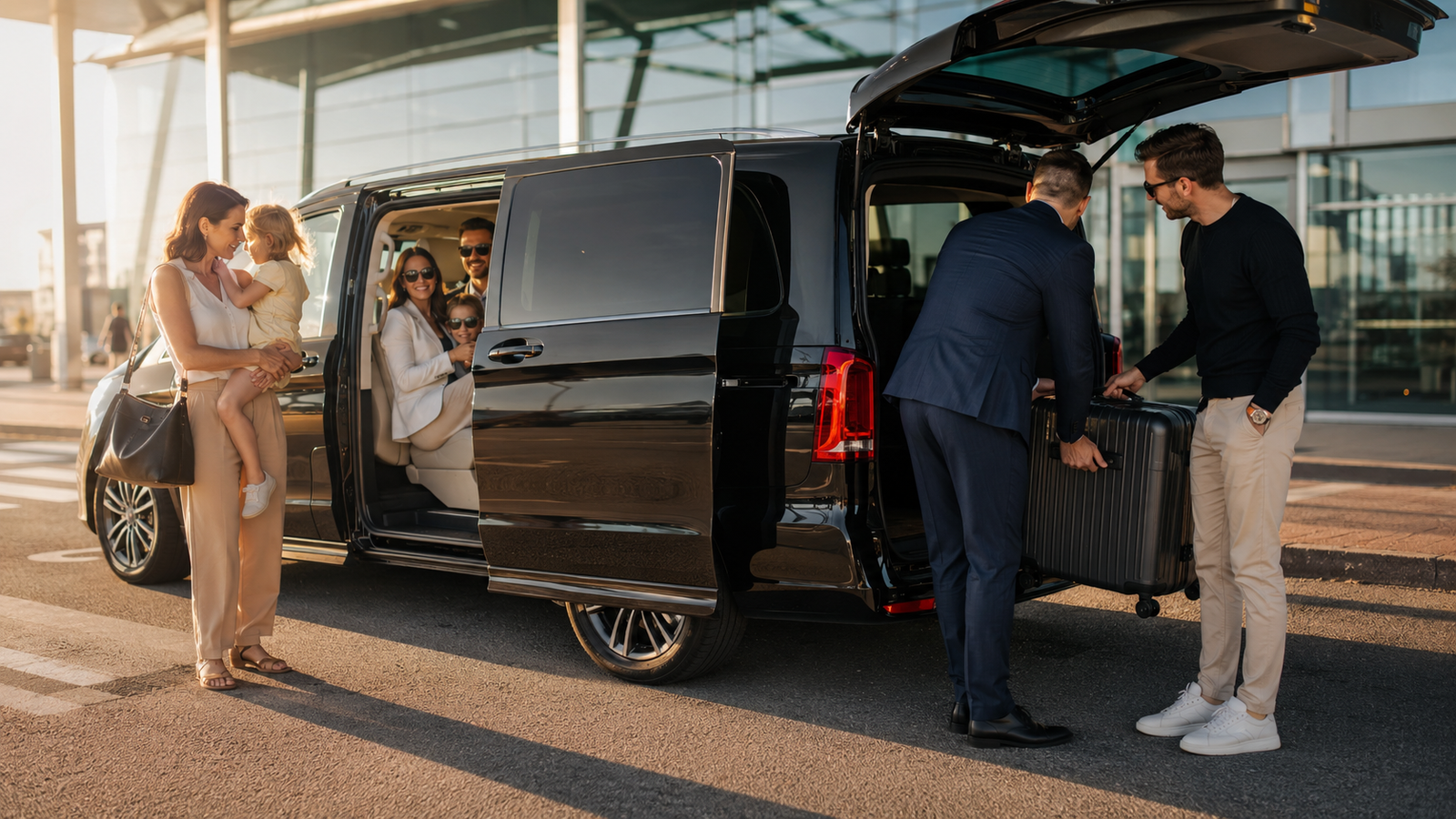 group transfer Prague V-Class