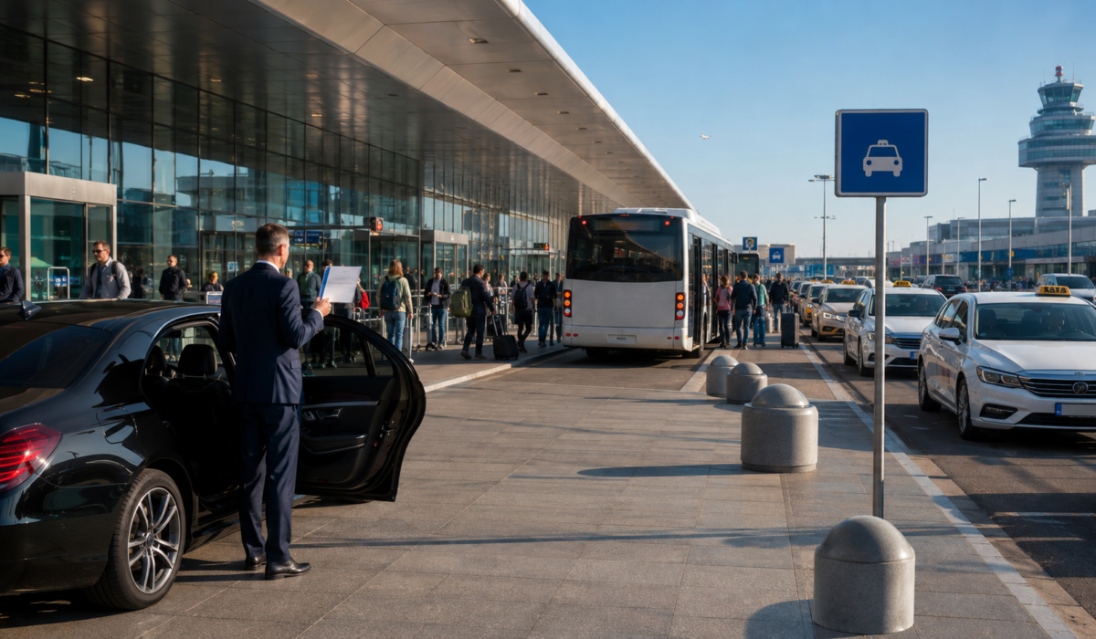Prague airport to city centre