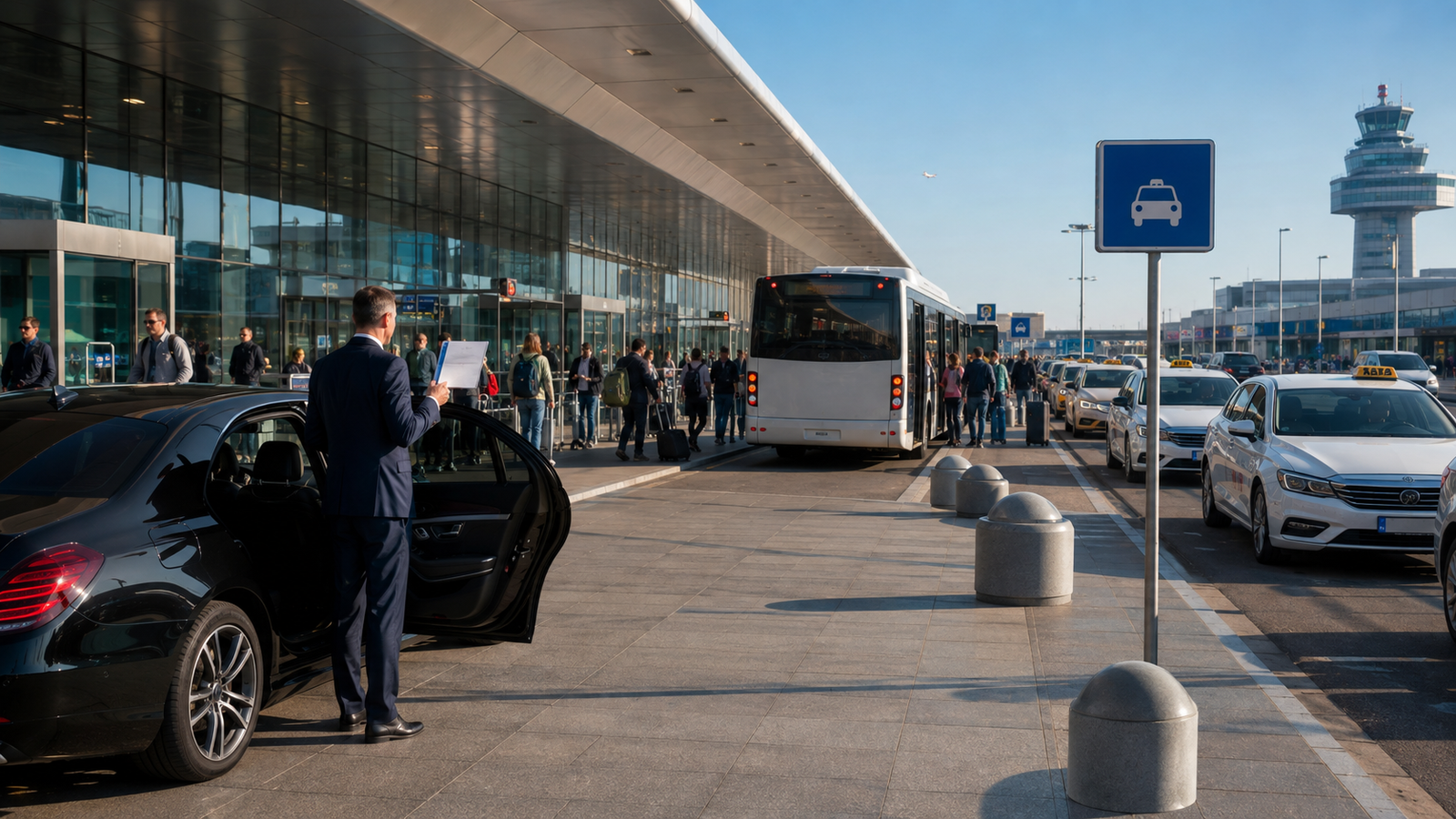 Prague airport to city centre