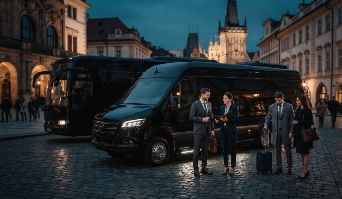 Corporate Event Bus Hire in Prague: Coach or Minibus